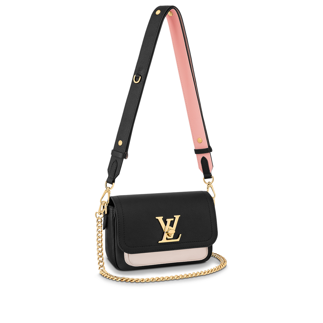 Louis Vuitton LOCKME TENDER Shoudler Bag M58557 Black